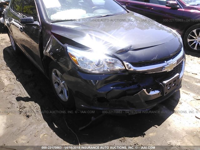 1G11C5SL1FF233111 - 2015 CHEVROLET MALIBU 1LT BLACK photo 6