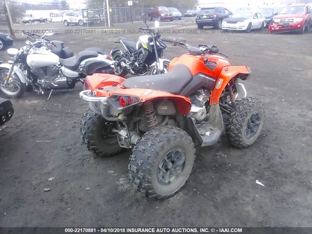 3JBMGAV28GJ000594 - 2016 CAN-AM RENEGADE 570 ORANGE photo 4