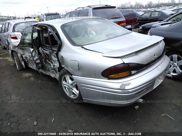 1G2HZ52K0VH274526 - 1997 PONTIAC BONNEVILLE SSE SILVER photo 3