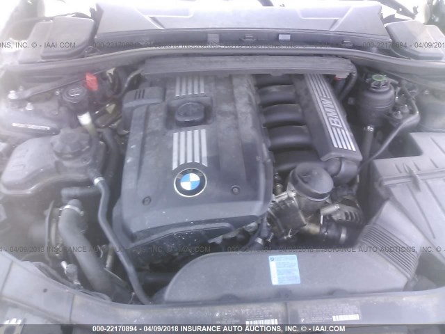 WBAVC73568KX90091 - 2008 BMW 328 XI SULEV GRAY photo 10