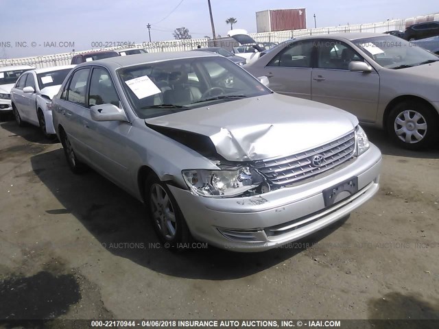 4T1BF28BX3U323764 - 2003 TOYOTA AVALON XL/XLS SILVER photo 1