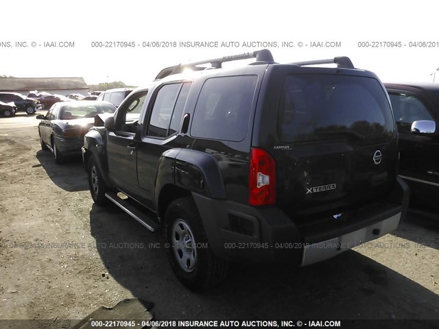 5N1AN0NU4CC502994 - 2012 NISSAN XTERRA OFF ROAD/S/SE BLACK photo 3