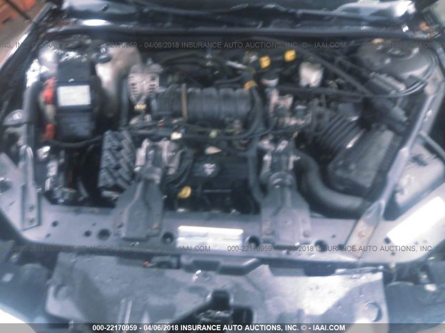 2G1WX12K749386088 - 2004 CHEVROLET MONTE CARLO SS შავი ფოტო 10