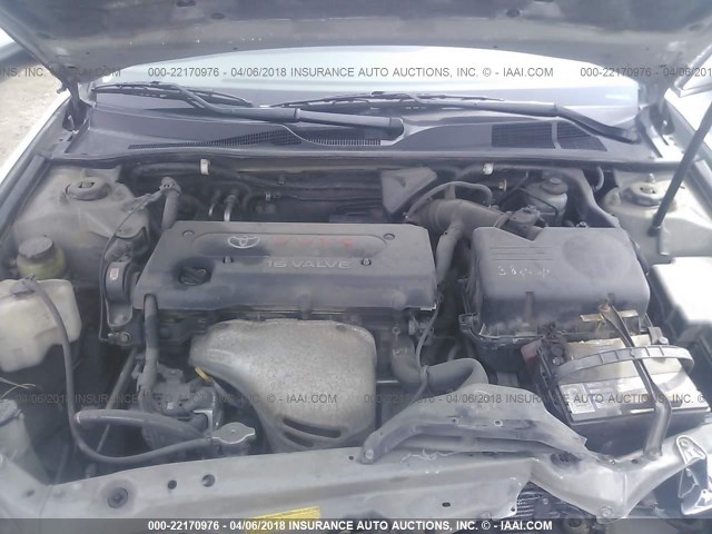 4T1BE32K63U148463 - 2003 TOYOTA CAMRY LE/XLE/SE 银色 照片 10