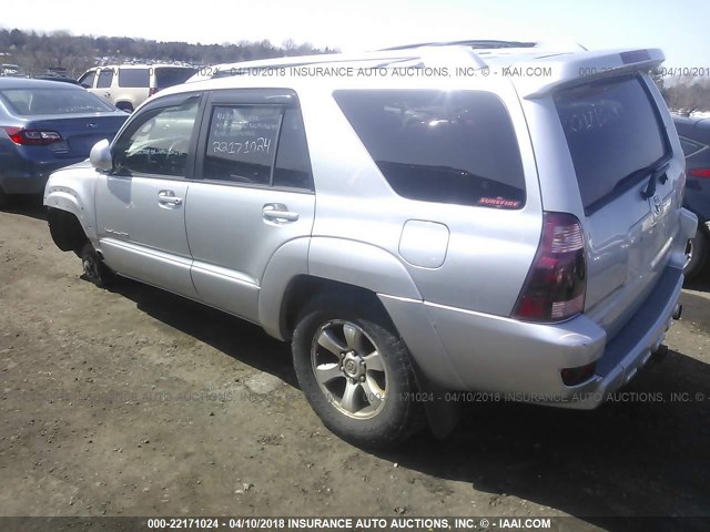 JTEBU14R140055005 - 2004 TOYOTA 4RUNNER SR5/SPORT SILVER photo 3