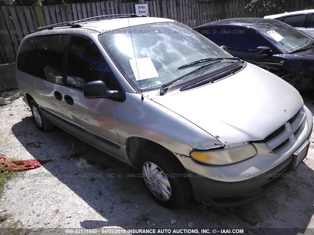 2B4GP2439YR623092 - 2000 DODGE GRAND CARAVAN  TAN photo 1