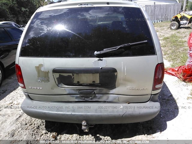 2B4GP2439YR623092 - 2000 DODGE GRAND CARAVAN  TAN photo 6