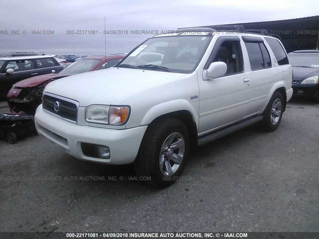 JN8DR09Y94W915873 - 2004 NISSAN PATHFINDER LE/SE WHITE photo 2