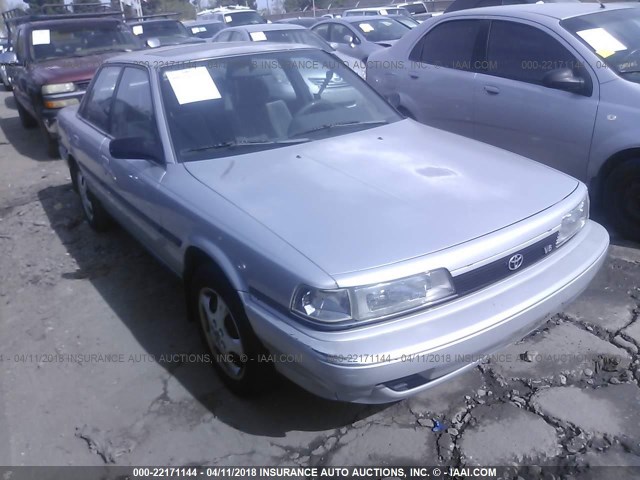 JT2VV21E4M3015840 - 1991 TOYOTA CAMRY DLX SILVER photo 1