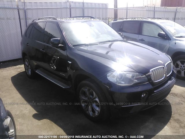 5UXZV8C57CL425747 - 2012 BMW X5 XDRIVE50I BLACK photo 1