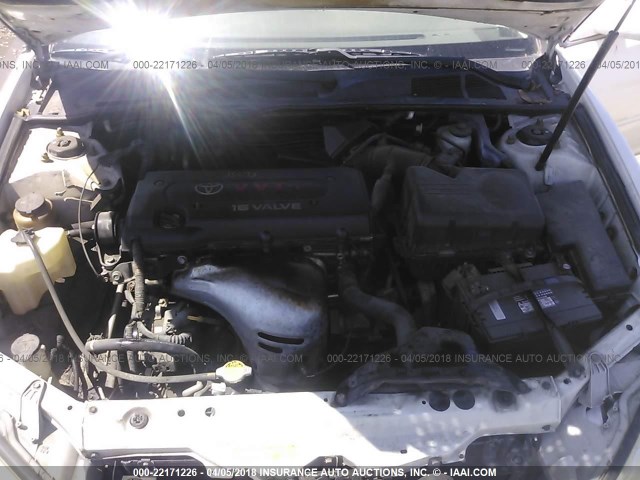 4T1BE32K54U359798 - 2004 TOYOTA CAMRY LE/XLE/SE 白色 照片 10