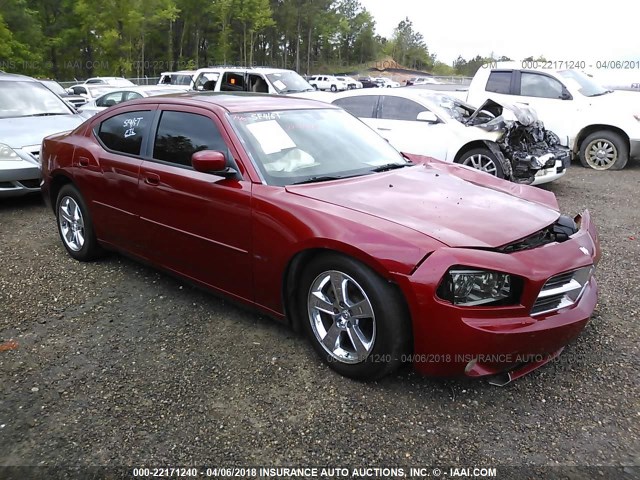 2B3KA53T29H556720 - 2009 DODGE CHARGER R/T RED photo 1