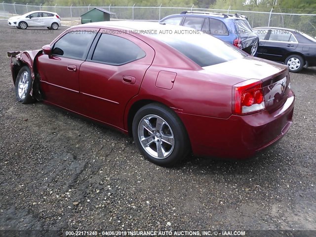2B3KA53T29H556720 - 2009 DODGE CHARGER R/T RED photo 3