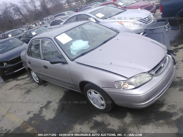 2T1BR12E8XC230513 - 1999 TOYOTA COROLLA VE/CE/LE 金色 照片 1