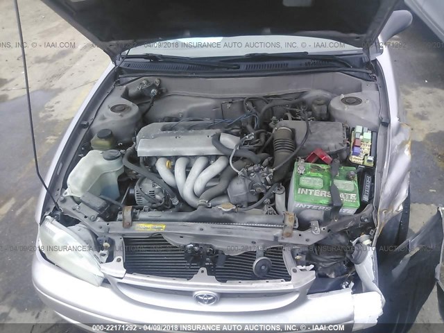 2T1BR12E8XC230513 - 1999 TOYOTA COROLLA VE/CE/LE 金色 照片 10