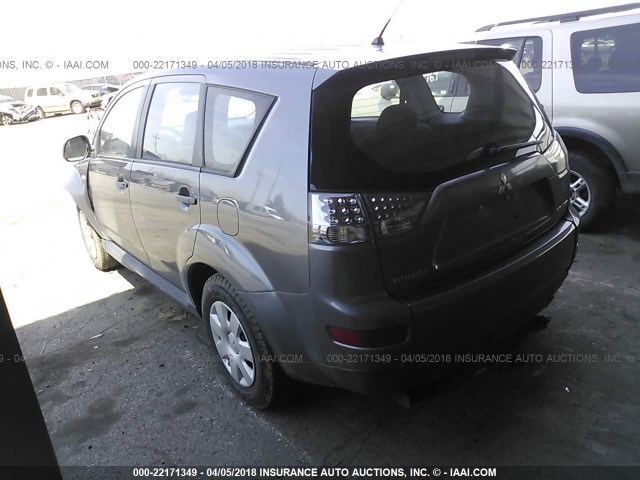 JA4LS21W99Z001589 - 2009 MITSUBISHI OUTLANDER ES 灰色 照片 3