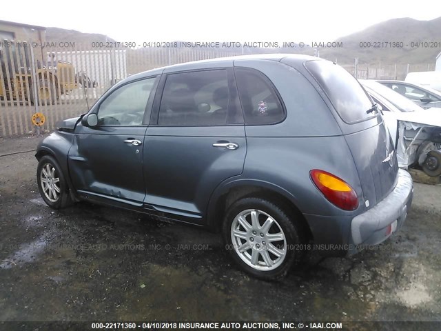 3C8FY48B92T387202 - 2002 CHRYSLER PT CRUISER CLASSIC BLUE photo 3