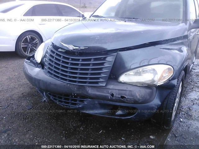 3C8FY48B92T387202 - 2002 CHRYSLER PT CRUISER CLASSIC BLUE photo 6