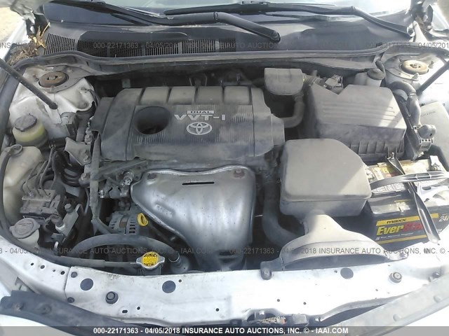 4T4BF3EKXAR034591 - 2010 TOYOTA CAMRY SE/LE/XLE 白色 照片 10