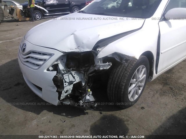 4T4BF3EKXAR034591 - 2010 TOYOTA CAMRY SE/LE/XLE 白色 照片 6