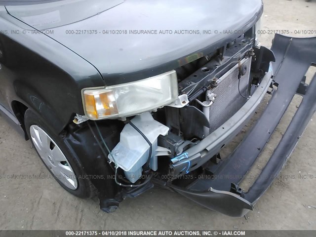 JTLKT324X50200347 - 2005 TOYOTA SCION XB მწვანე ფოტო 6