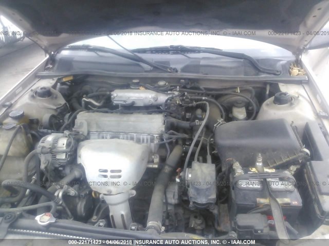 4T1BG22K0XU491036 - 1999 TOYOTA CAMRY CE/LE/XLE 金色 照片 10