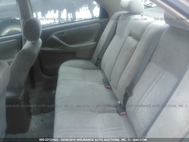 4T1BG22K0XU491036 - 1999 TOYOTA CAMRY CE/LE/XLE 金色 照片 8