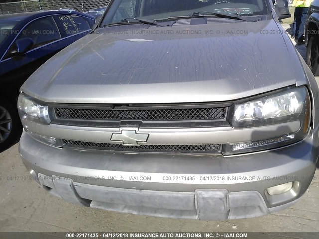 1GNES16S726133702 - 2002 CHEVROLET TRAILBLAZER EXT BEIGE photo 6