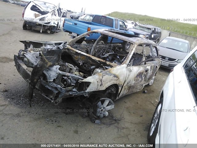 4S4BP62C777312442 - 2007 SUBARU LEGACY OUTBACK 2.5I LIMITED BLACK photo 2