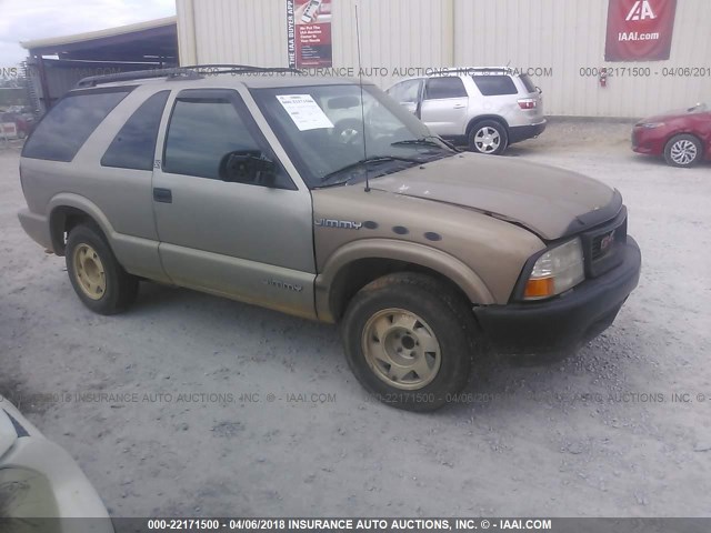 1GKCS18W71K111368 - 2001 GMC JIMMY Қоңыр фото 1