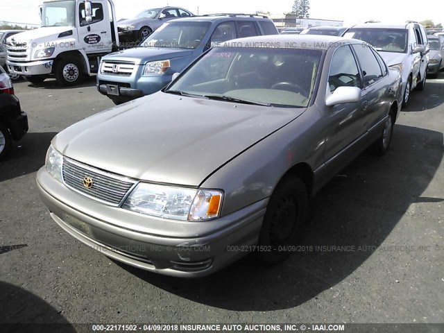 4T1BF18B2XU348464 - 1999 TOYOTA AVALON XL/XLS BROWN photo 2