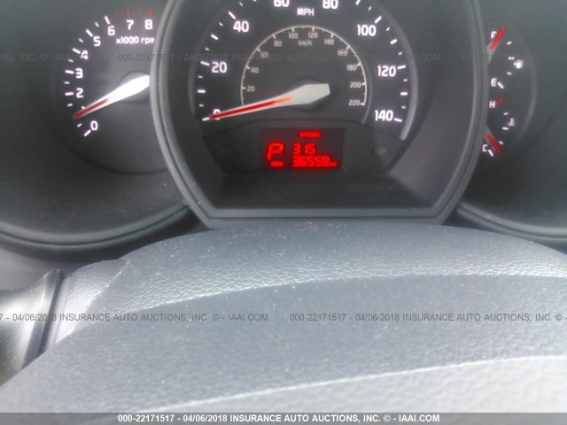 KNADM4A38G6692003 - 2016 KIA RIO LX Կապույտ լուսանկար 7