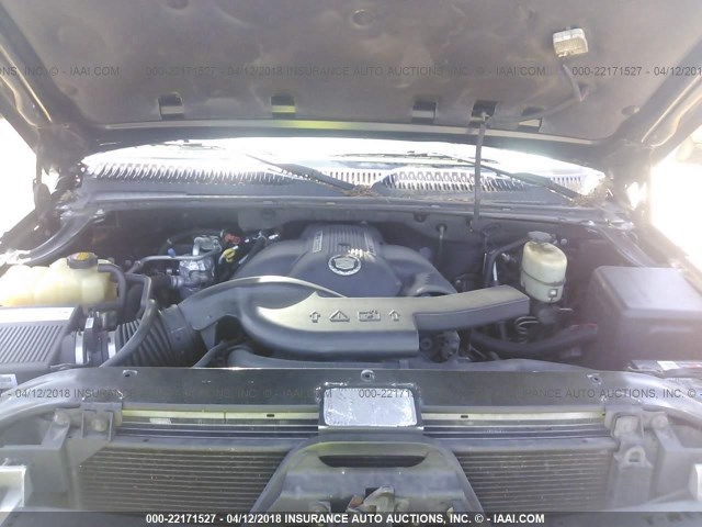 1GYEK63NX2R102148 - 2002 CADILLAC ESCALADE LUXURY შავი ფოტო 10