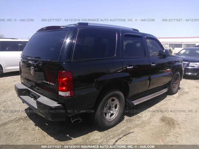1GYEK63NX2R102148 - 2002 CADILLAC ESCALADE LUXURY შავი ფოტო 4