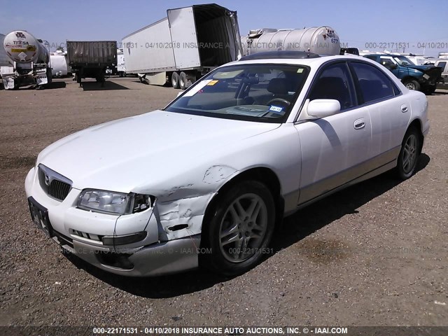 JM1TA2215X1512563 - 1999 MAZDA MILLENIA WHITE photo 2