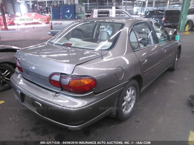 1G1NE52M4X6145644 - 1999 CHEVROLET MALIBU LS თაფლისფერი ფოტო 4
