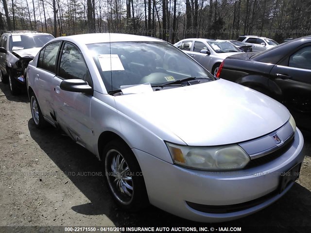1G8AJ52F33Z162120 - 2003 SATURN ION LEVEL 2 SILVER photo 6