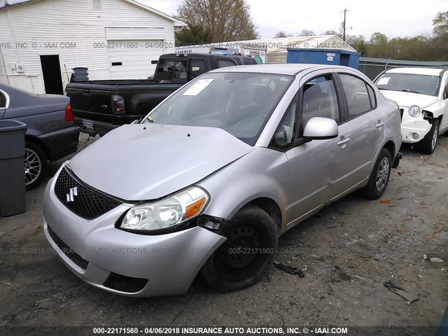 JS2YC412796200357 - 2009 SUZUKI SX4 SILVER photo 2