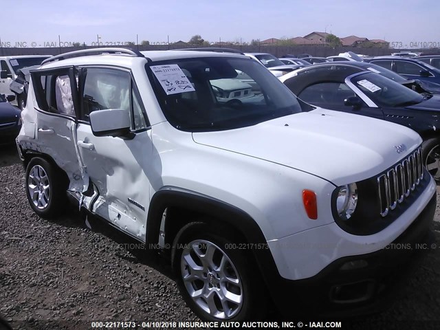 ZACCJABT9FPB17683 - 2015 JEEP RENEGADE LATITUDE WHITE photo 6