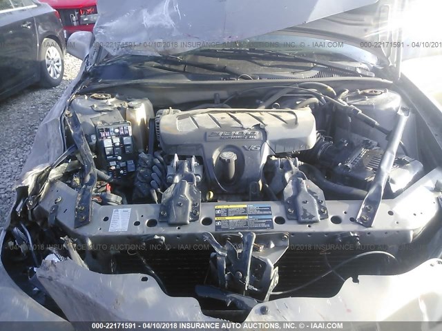 2G2WP552461130717 - 2006 PONTIAC GRAND PRIX ოქროსფერი ფოტო 10