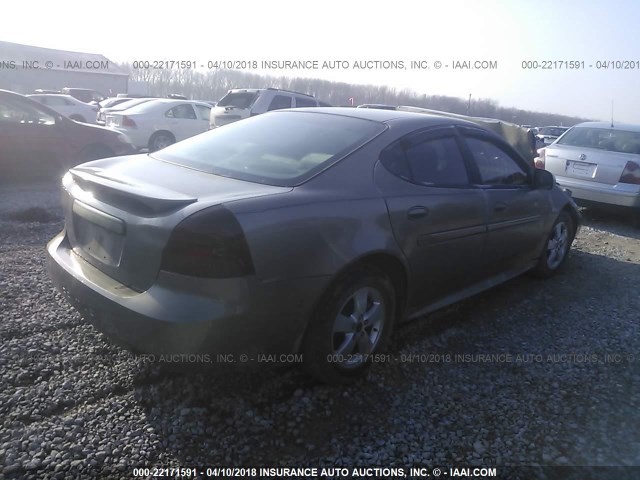 2G2WP552461130717 - 2006 PONTIAC GRAND PRIX ოქროსფერი ფოტო 4