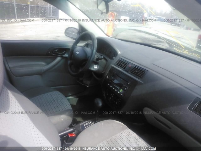 1FAFP34N67W258713 - 2007 FORD FOCUS ZX4/S/SE/SES 绿色 照片 5