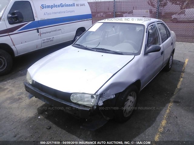 1NXBR12E92Z609821 - 2002 TOYOTA COROLLA CE/LE/S GRAY photo 2