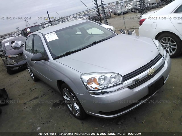 1G1ZT52804F112646 - 2004 CHEVROLET MALIBU LS SILVER photo 1