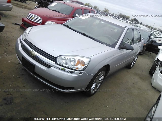 1G1ZT52804F112646 - 2004 CHEVROLET MALIBU LS SILVER photo 2