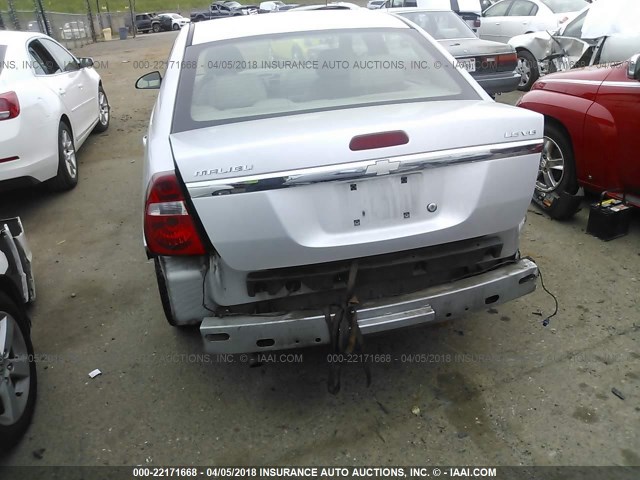 1G1ZT52804F112646 - 2004 CHEVROLET MALIBU LS 银色 照片 6