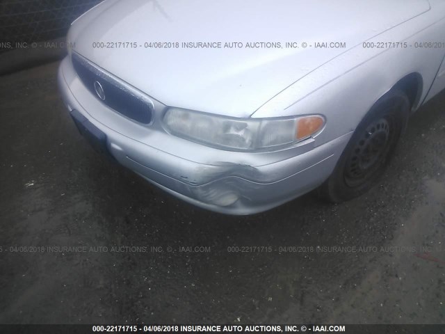 2G4WS52J031199823 - 2003 BUICK CENTURY CUSTOM SILVER photo 6