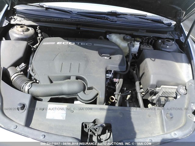 1G1ZA5E06AF216078 - 2010 CHEVROLET MALIBU LS GRAY photo 10