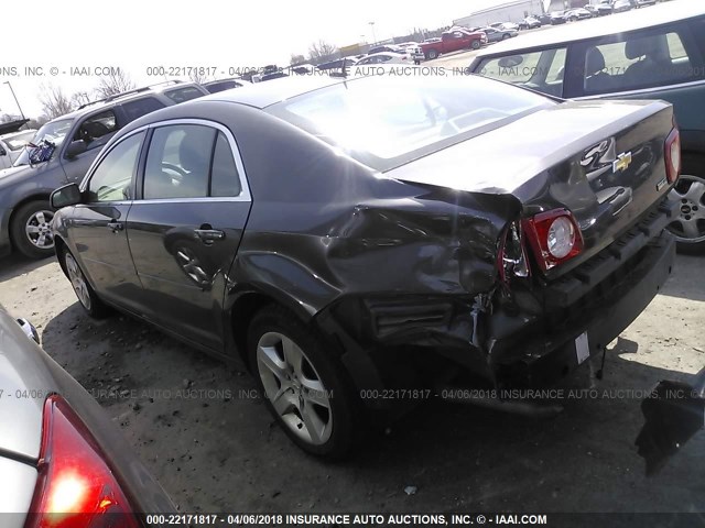 1G1ZA5E06AF216078 - 2010 CHEVROLET MALIBU LS GRAY photo 3