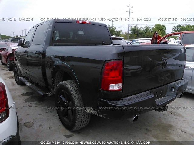 3C6RR7KT0HG769674 - 2017 RAM 1500 ST BLACK photo 3